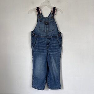Oshkosh B'gosh Vestbak Overalls Size 3T Denim Jean